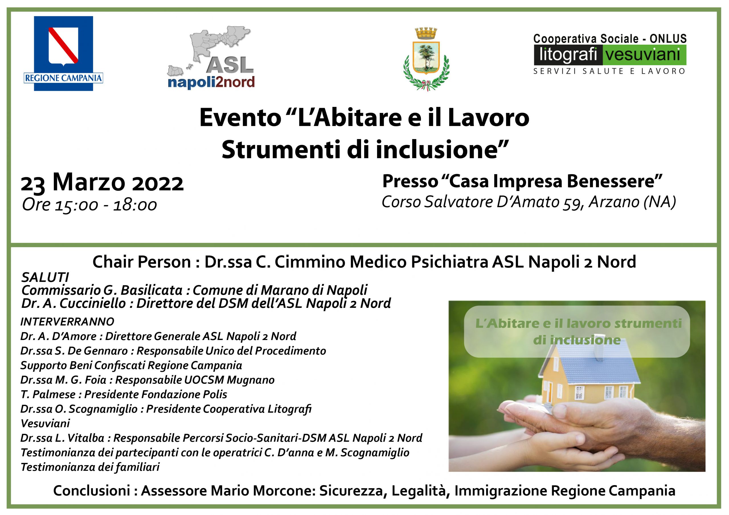 L’abitare e il lavoro – evento conclusivo