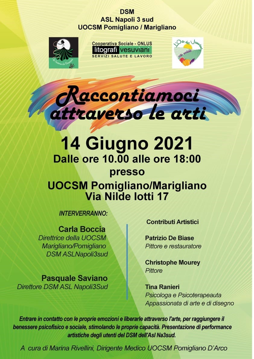 raccontiamoci attraverso le arti