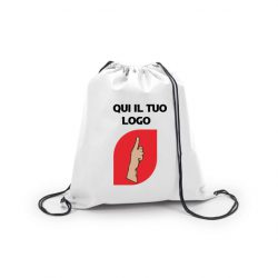 zaino bianco personalizzato