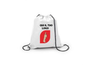 zaino bianco personalizzato