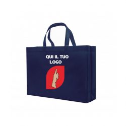 shopper tnt blu navy con logo