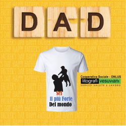 T-shirt Il più forte del mondo