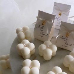 segnaposto con candela