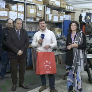 Litografi Vesuviani a Buongiorno Regione